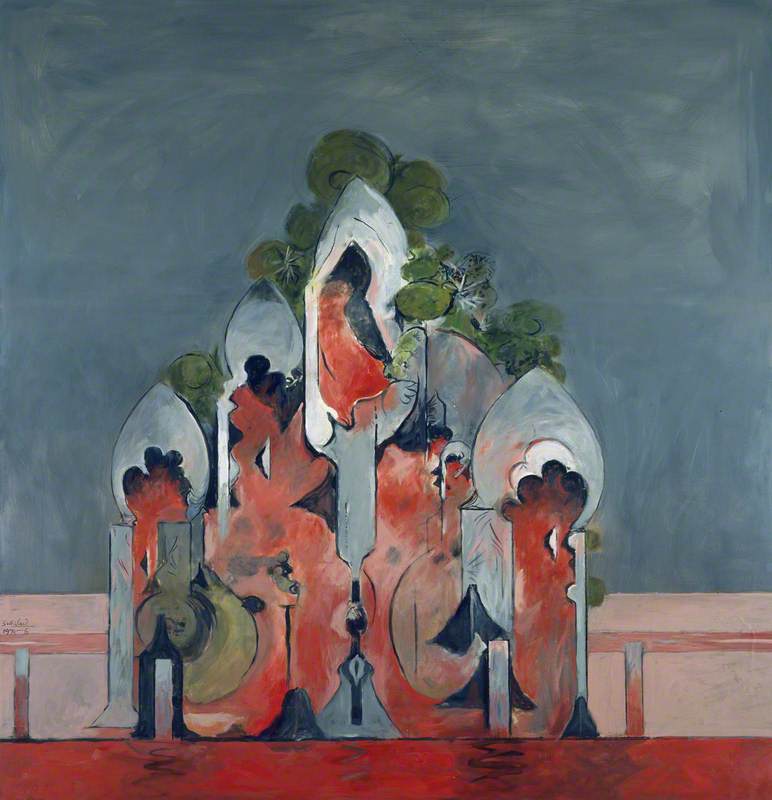 Cathedral (Study of Rocks)