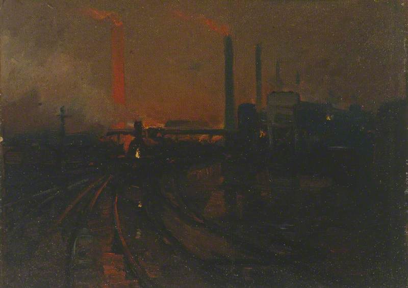 The Steel Works, Cardiff at Night