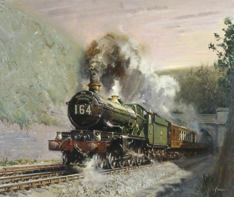 Emerging from the Severn Tunnel