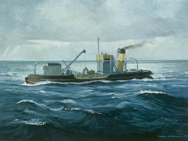 Steam Dredger 'Seiont II'