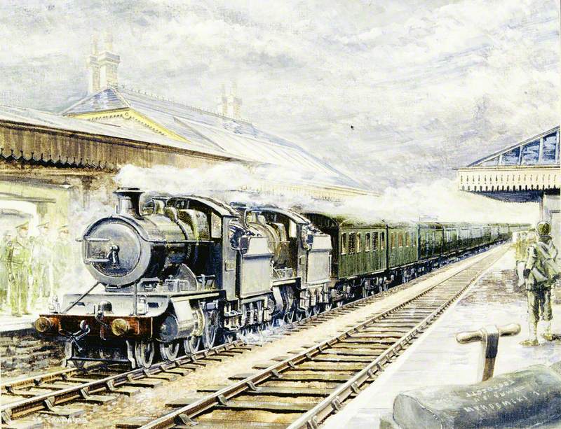 Special GWR Train Used by Eisenhower, June 1944