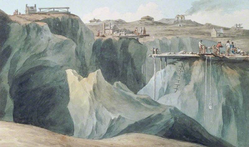 Junction of Mona and Parys Mountain Copper Mines