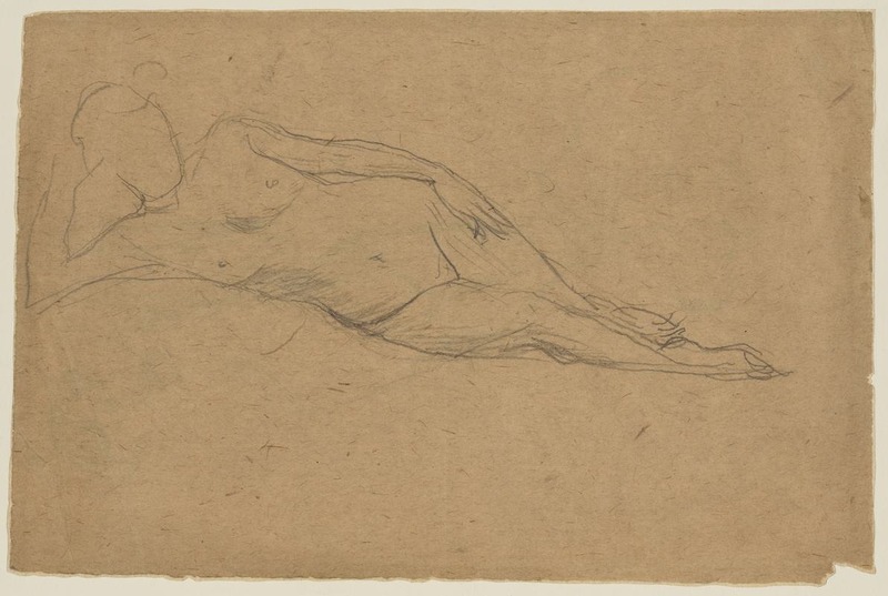 Reclining female nude