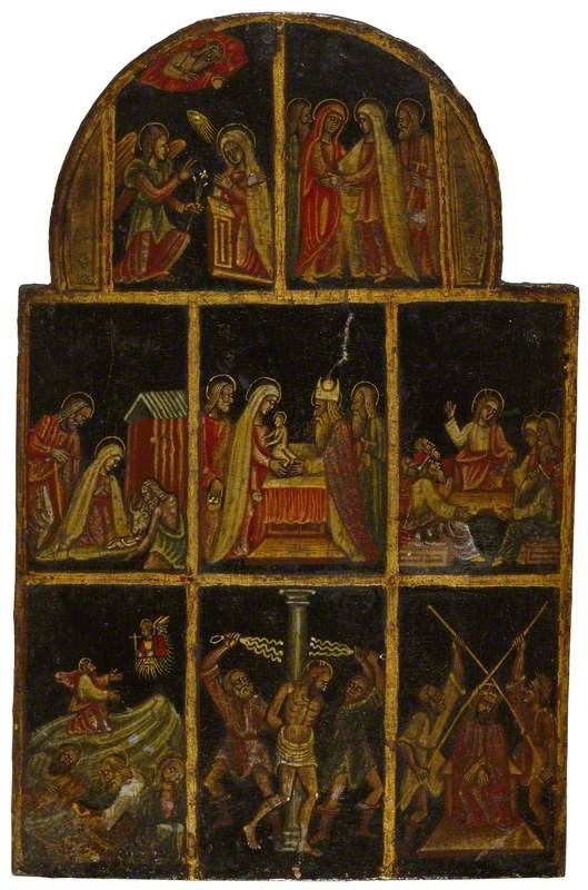 Icon of Christological Scenes