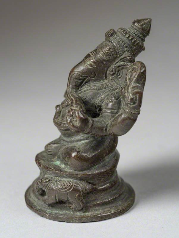 Seated Four-Armed Ganesh