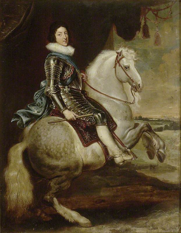 Louis XIII on Horseback
