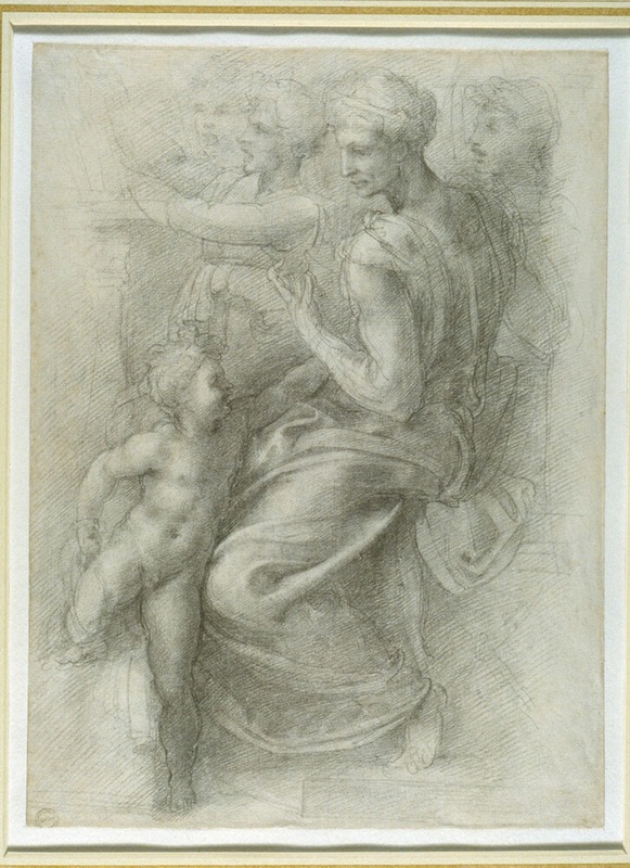 The Virgin and Child with singing Angels