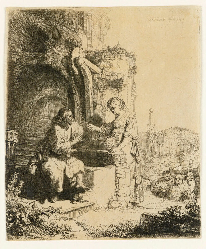 Christ and the Woman of Samaria among Ruins (John 4:5-20)