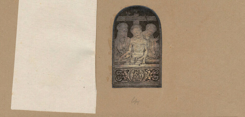 The Dead Body of Christ, supported in the Sepulchre by the Madonna and Mary Magdalen
