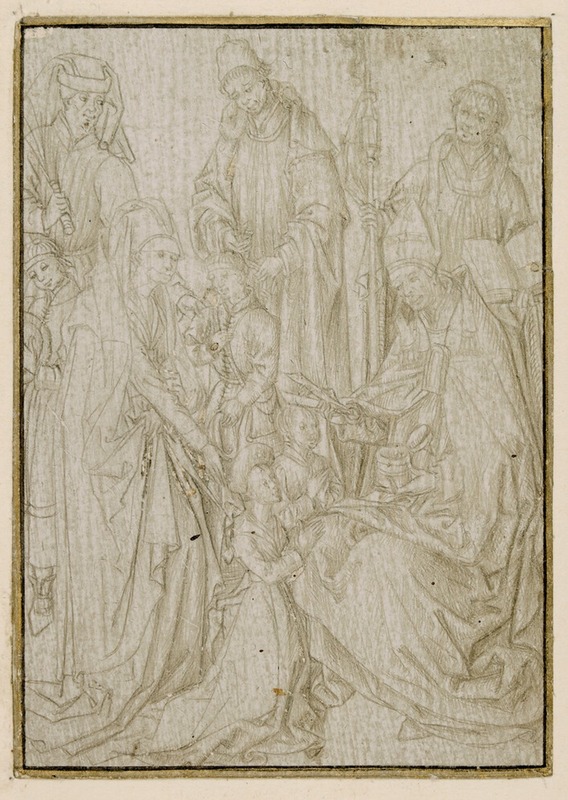 Recto: Confirmation and Conferring of Minor Orders Verso: The Eucharist
