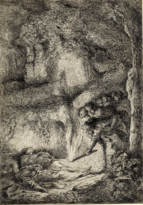 The Discovery of the bodies of St Peter and St Paul