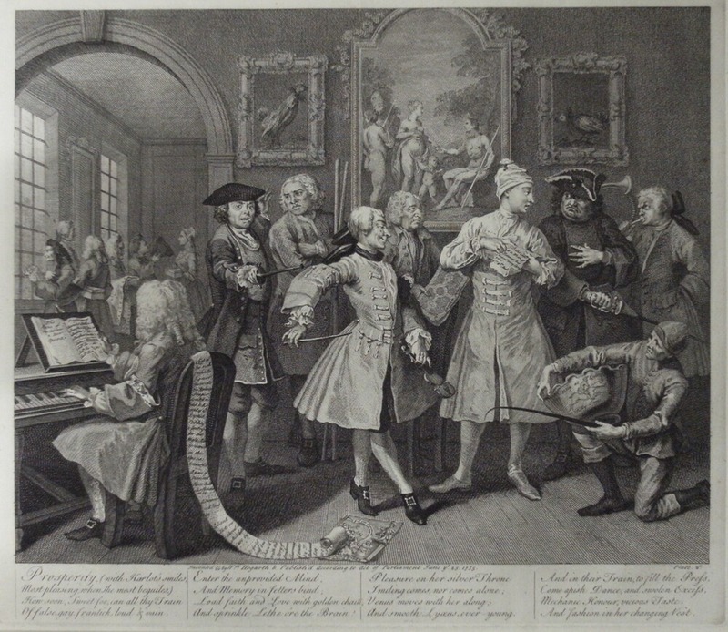A Rake's Progress, 'Plate 2'