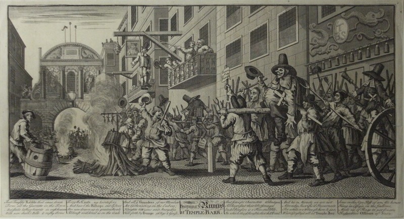 Burning The Rumps At Temple Bar
