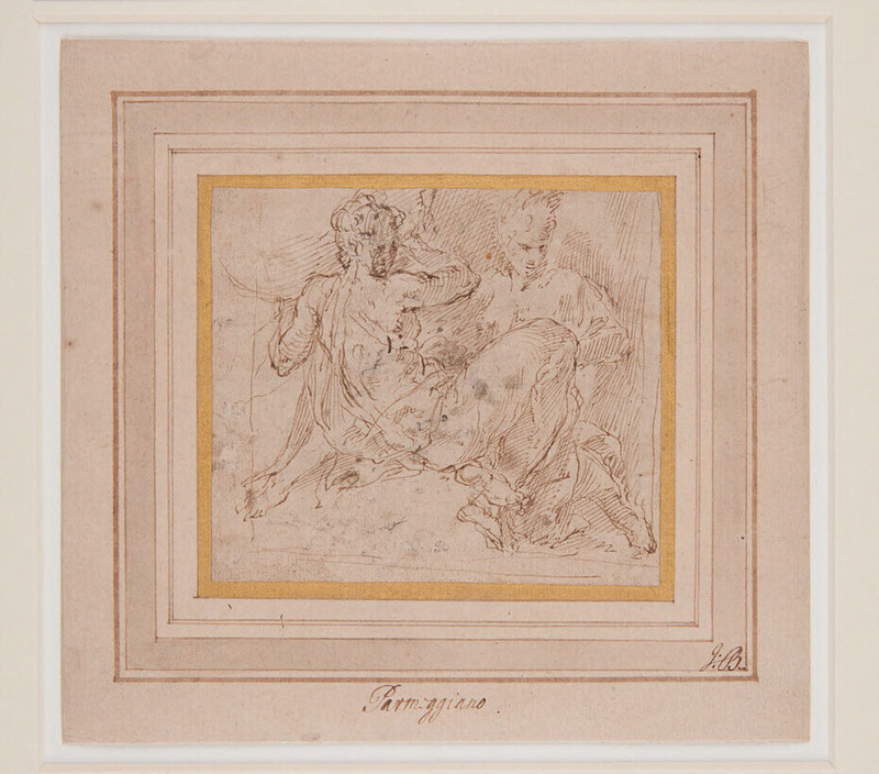 Two allegorical figures