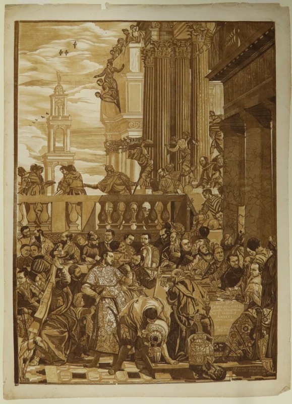 The Marriage at Cana (right sheet)