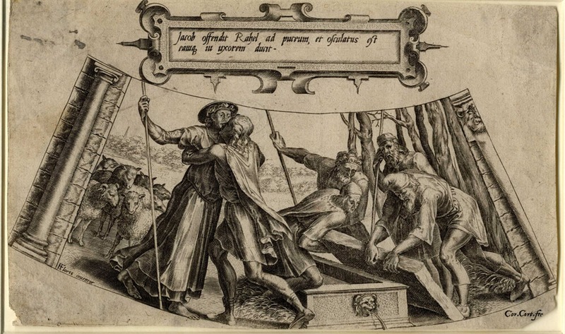 Jacob meeting Rachel at the well