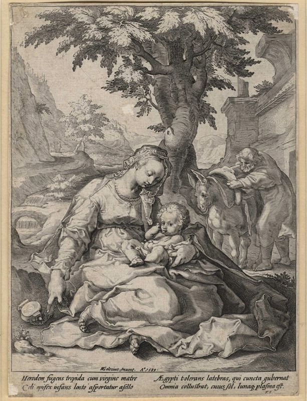 Rest on the flight into Egypt