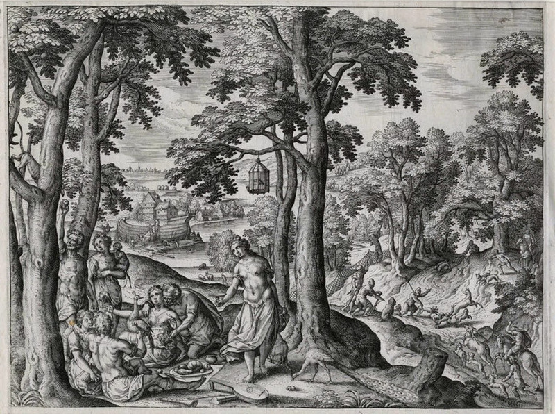 The depravity of mankind before the flood (Genesis 6:7)