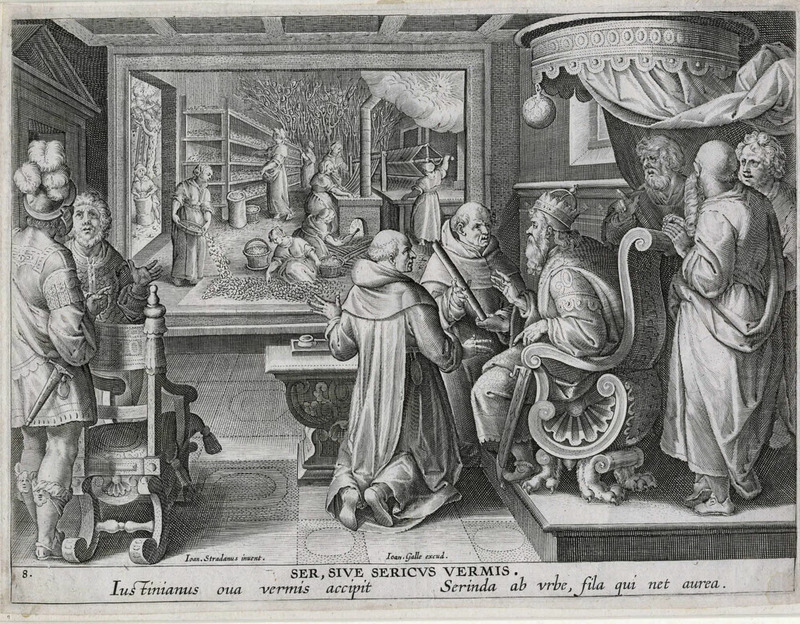 The production of silk