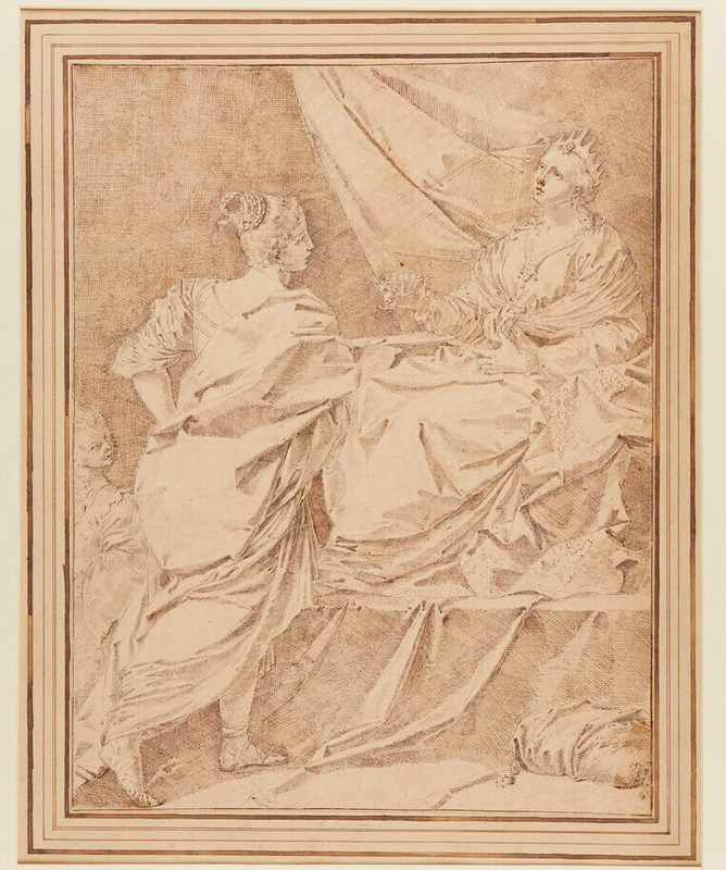 Artemesia presented with the ashes of Mausolus