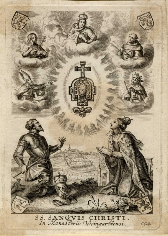 The Relic of the Precious Blood, from the abbey of Weingarten near Ravensburg