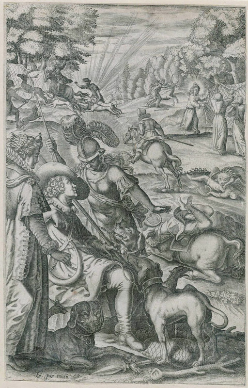 A gentleman hunting
