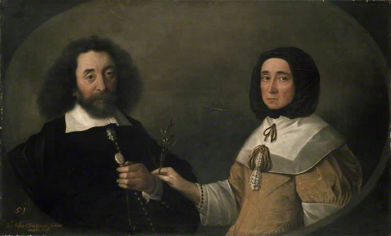 John Tradescant the Younger and Hester, his second Wife