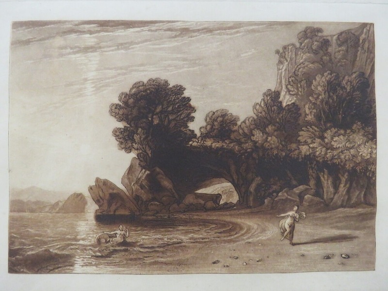 Glaucus and Scylla, from the Unpublished Plates of the Liber Studiorum