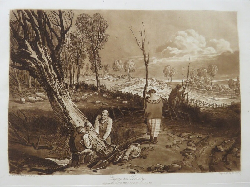 Hedging and Ditching, from the Liber Studiorum
