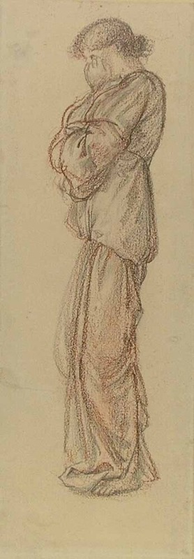A Woman covering her Eyes