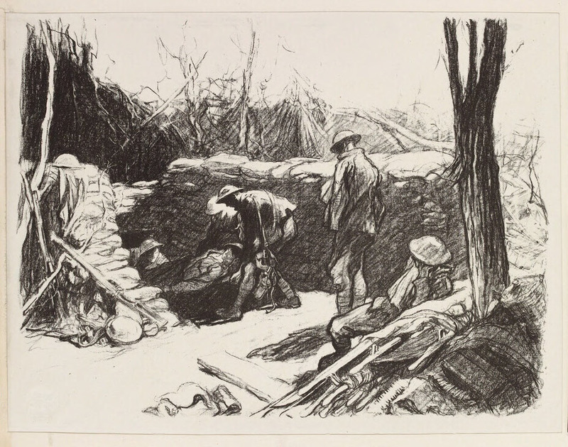 Advanced Dressing Station in France