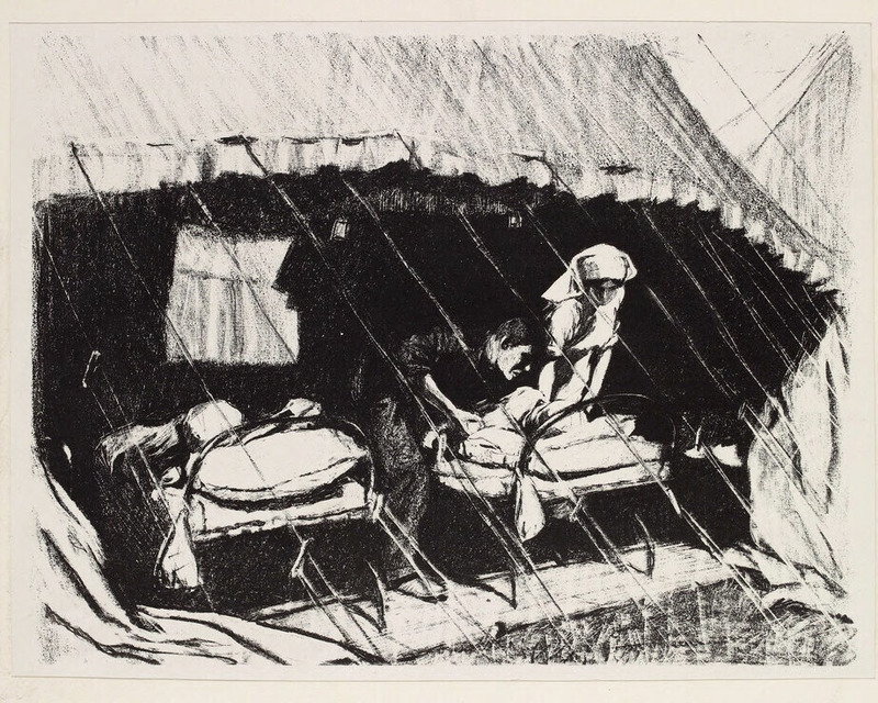 Casualty Clearing Station in France