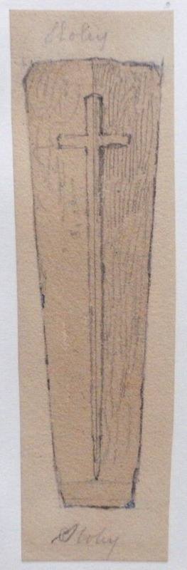 Coffin Lid at Sloley Church