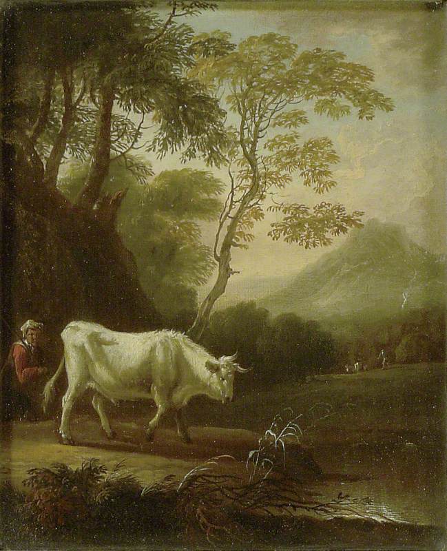 Landscape with a Bull