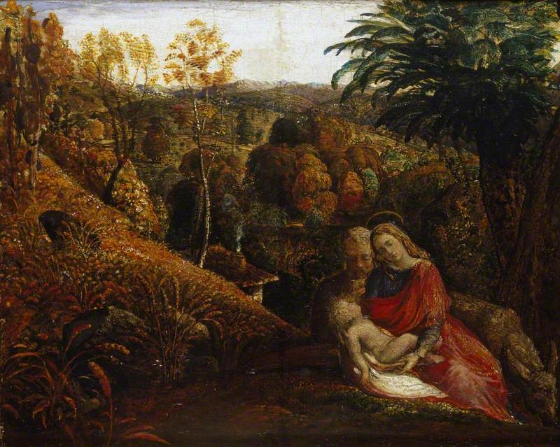 Landscape with the Repose of the Holy Family