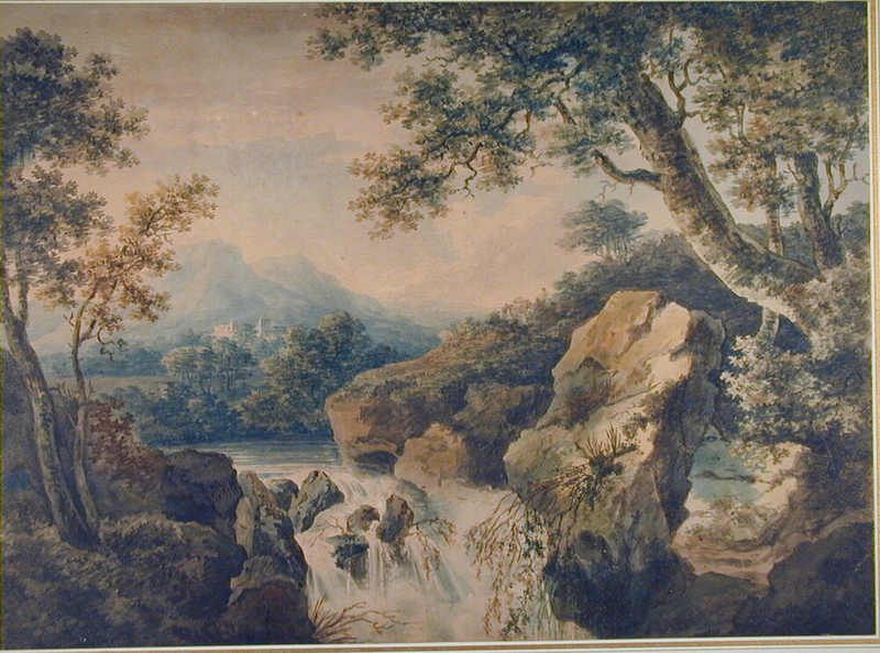 Landscape with a Cascade