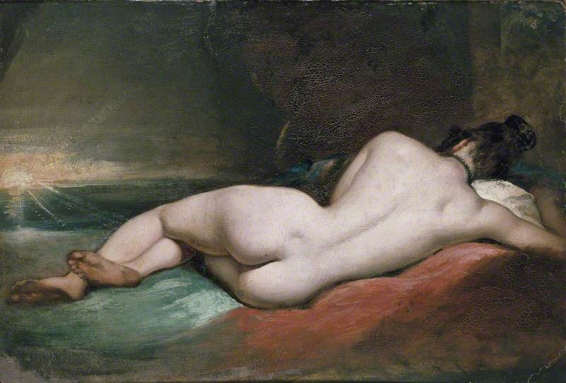 Nude Woman reclining
