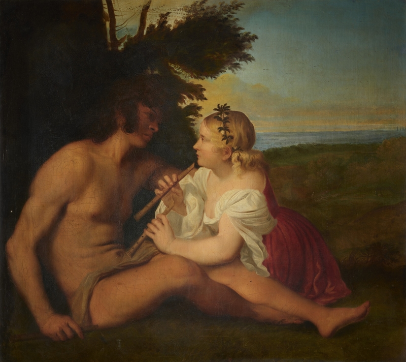 A Shepherd and a Nymph