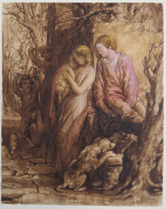 Study for 'First Love'