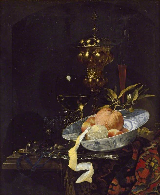 Still Life with an oriental Rug