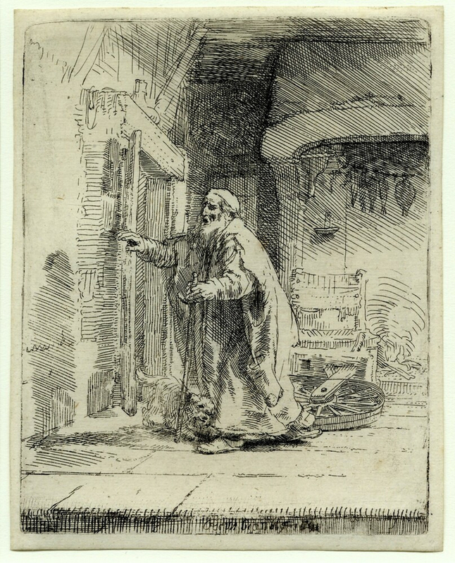 The Blindness of Tobit: the larger plate (Tobit 11:5-11)