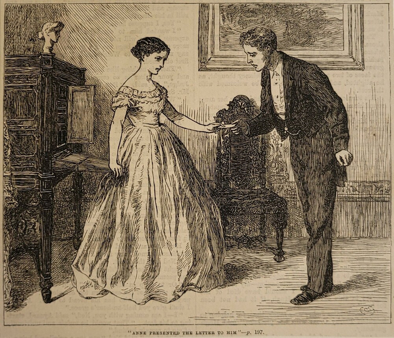 Anne Presented the Letter To Him