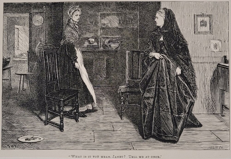 What is it you mean, Janet. Tell me at once