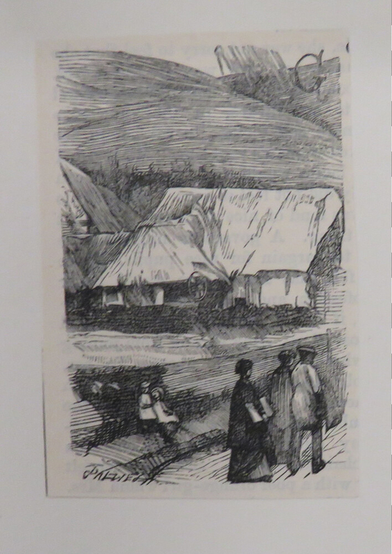 Sketch for initial letter 'G'