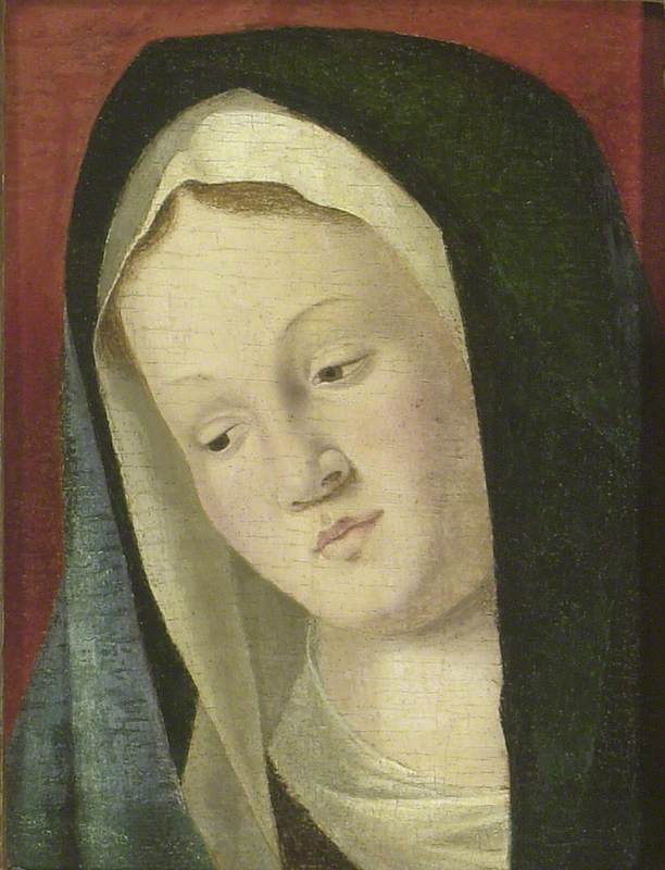 Head of the Virgin (fragment)