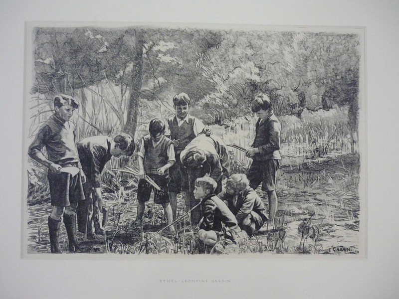 Boys from South-East London Gathering Sticks