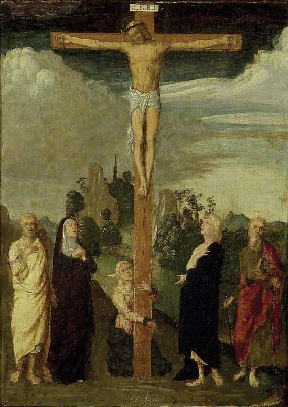 The Crucifixion with the Virgin Mary and St John