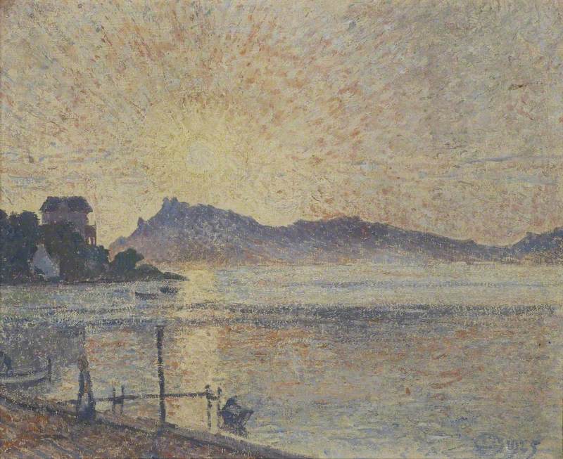 La Pointe de Cougoussa, Sunset