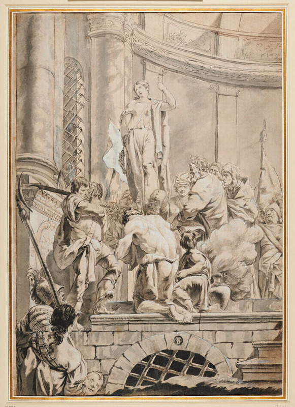 The Martyrdom of a male Saint