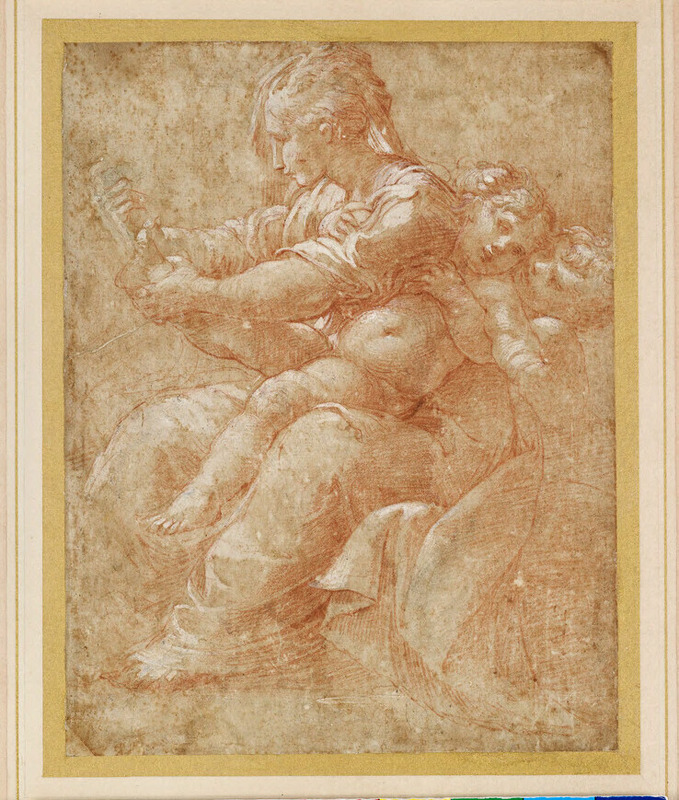 The Virgin and Child and the Infant St John